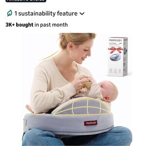 Brand New Momcozy Innovative Safety Guard Nursing Pillow